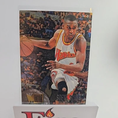 1995-96 Fleer Metal - Steve Smith #4 Atlanta Hawks  - Image 1 of 4