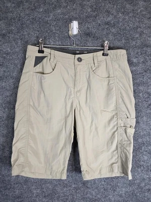 Шорты женские Patagonia 2 бежевые вдали от дома карго нейлон карман для походов на открытом воздухе - Изображение 1 из 4