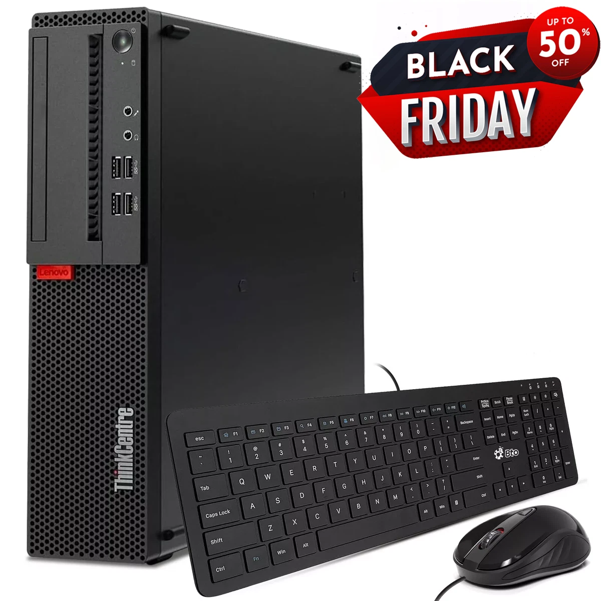 Lenovo Intel Core i5 8th Gen. PC Desktops & All-In-One Computers