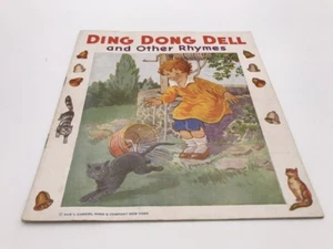 Vintage Children's Story Book DING DONG DELL and Other Rhymes 7-1/4" X 8-1/4" - Picture 1 of 8