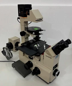 Olympus IMT-2 Invertiertes Fluoreszenzmikroskop mit LWD CDPlan & SPlan Objektiven - Bild 1 von 23
