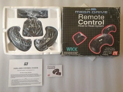 SEGA MEGA DRIVE Sistema de Control Remoto Cabeza a Cabeza CONTROLADOR WKK Nuevo De Colección Foto 1 de 4