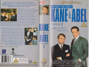 Kane & Abel I&II (1985) Jeffrey Archer Peter Strauss Sam Neill UK PAL VHS *RARE* - Picture 1 of 3