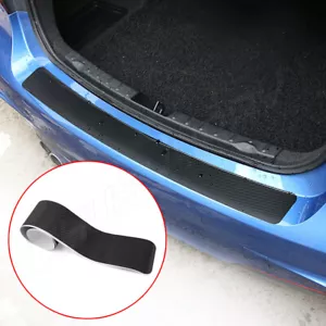 FOR FORD FOCUS REAR BUMPER PROTECTION & ANTI-SCRATCH RUBBER GUARD - Picture 1 of 7