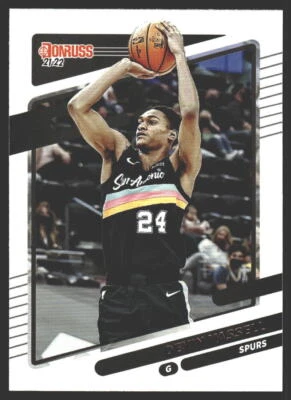 Devin Vassell #15 2021-22 Donruss San Antonio Spurs - Image 1 of 2