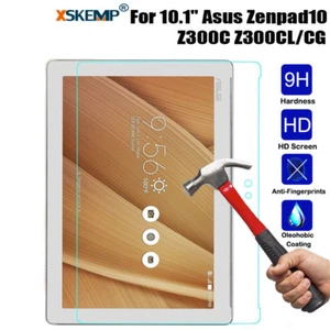 For ASUS ZenPad 10 Z300 Z300M Tablet 9H Tempered Glass Screen Protector Shield - Picture 1 of 12