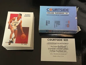 1992 Courtside College Flashback Set (45) Bird, Barkley, Jabbar, Valvano - Picture 1 of 1
