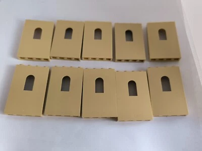 Lego 10xPaneele beige tan (60808) (Ritterburg MOC) - Bild 1 von 2