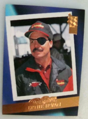 ERNIE IRVAN  - HEROES of RACING  - 1995 PRESS PASS CARD #47 - Image 1 of 2