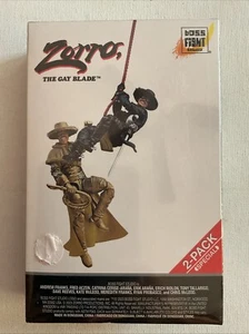 Zorro The Gay Blade Figures 2 Pack Special Boss Fight Studios Sealed - Picture 1 of 3