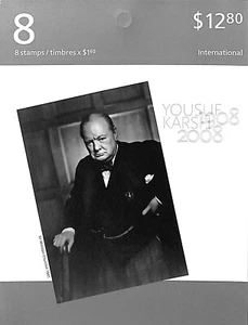 Canada Booklet BK378 - Scott #2273 - Winston Churchill Karsh Photo - 2008 - Picture 1 of 1