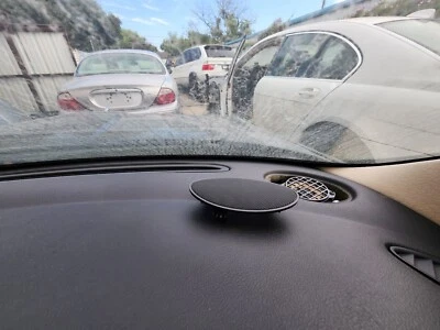 2004 05 2006 07 2008 2009 JAGUAR XJ8 VANDEN PLAS RIGHT DASH SPEAKER COVER BLACK - Image 1 of 3