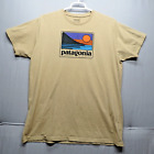 Patagonia Logo "Conquerors Of The Useless "Men's Tan T -Shirt Sz Xxl