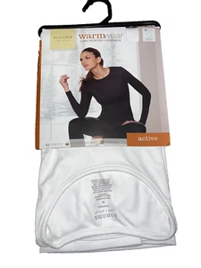 Women’s SONOMA Warm Wear Active Layers LONG JOHNS SHIRT TOP SIZE 8-10 M White - Picture 1 of 6