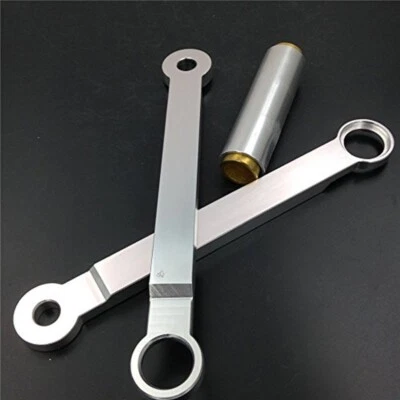 Eslabones de elevación de bajada para Suzuki GSXR600/750 2006-2010 GSXR1000 2005-2008 plateado Foto 1 de 3