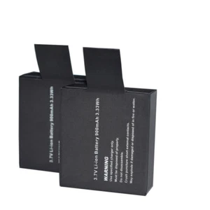 2PCS 3.7V 900mAh Battery for SJ4000 SJ5000 SJ6000 Sport Camera - Picture 1 of 8