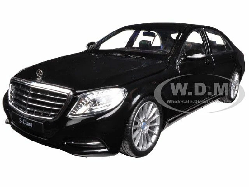 WELLY 24051 MERCEDES BENZ S CLASS 1/24 DIECAST MODEL CAR BLACK