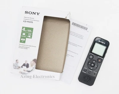 Sony ICD-PX370 Mono Digital Voice Recorder with Built-In USB - Image 1 of 4