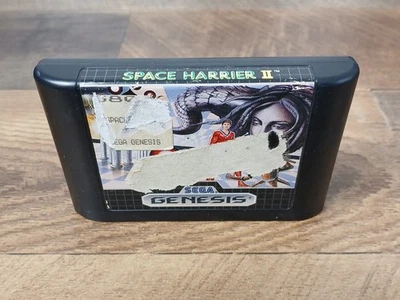 Space Harrier II 2 (Sega Genesis, 1989) Game Only - Tested - Image 1 of 3