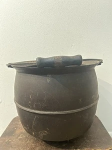 C.I. Pre Griswold Erie No 7 B 826 Exzenter Topf Cowboy Kessel Ausgießer Ring 1891 - Bild 1 von 14