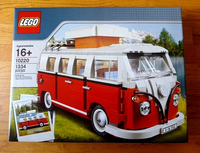 Nuevo Precintado LEGO CREATOR: Volkswagen T1 Camper Van 10220 Retirado Foto 1 de 4