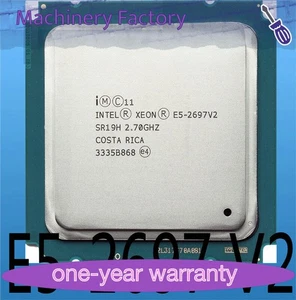 Intel Xeon E5-2697 V2 2.7GHz 12 Core 30M LGA2011 130W SR19H CPU Processor - Picture 1 of 2