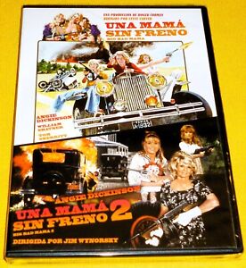 UNA MAMÁ SIN FRENO 1 y 2 / Big Bad Mama I & II (DVD) English . Español- Una mama
