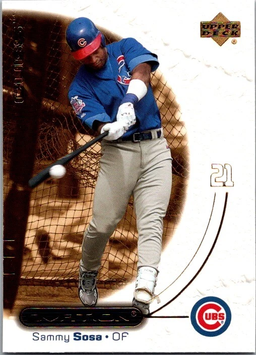 2001 Upper Deck Ovation Baseball #36 Sammy Sosa - Image 1 of 1