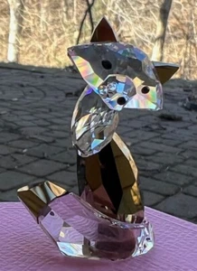 SWAROVSKI Crystal Christmas Holiday Magic Fox figurine (#5644113) New in Box - Picture 1 of 10