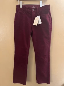 New St. John’s Bay | Pants & Jeans | Women’s Red Straight Mid Rise Corduroy Pan - Imagen 1 de 5