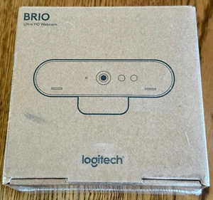 Logitech Brio 4K Pro Ultra HD Webcam V-U0040 - Brand New - Photo 1/4