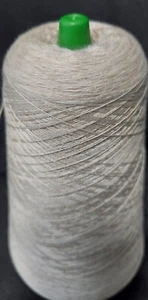 Lace Weight Yarn Unknown Fabric j142 LINEN color 250g cone 1 Meter Colourmart - Picture 1 of 4