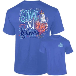 Southernology Shake Your Tail Feathers USA Comfort Colors T-Shirt - Picture 1 of 7