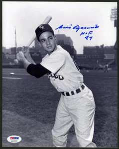 Foto firmada por Luis Aparicio 8x10 + Salón 84 Medias Blancas de Chicago PSA/ADN AUTOGRAFIADA  - Imagen 1 de 1