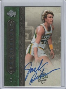 JACK SIKMA 2006 07 UPPER DECK CHRONOLOGY AUTO AUTOGRAPH SONICS