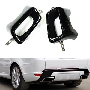 Black Rear Exhaust Pipe Cover For Land Rover Range Rover Sport L494 2013-2018 ch - Picture 1 of 5