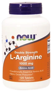 Now Foods L Arginin doppelte Stärke L Arginin doppelte Stärke 1000 Mg 120 Tablet - Bild 1 von 1