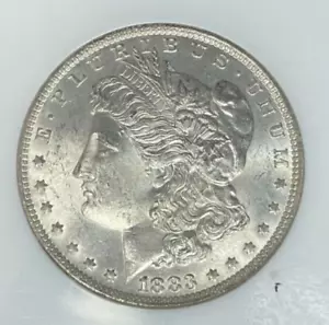 Dólar de plata Morgan 1883-O ~ NGC - MS 63 ~HERMOSA MONEDA~ REF#17-010 - Imagen 1 de 4