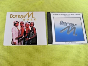 Boney M Gold & Greatest Hits Of All Times Remix 2 Albums 4 CDs Disco Dance - Picture 1 of 2
