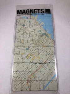 Design Ideas City Map Magnets San Fransisco California For Home, Office, Etc. - Picture 1 of 6