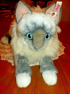 Steiff Minka Sacred Birman Cat 15 3/4 corpo LED 552/2000 RET 036644, 2011 - Foto 1 di 12