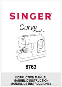 Singer 8763 Curvy Instruction Manual Owner's Manual on USB - Picture 1 of 7