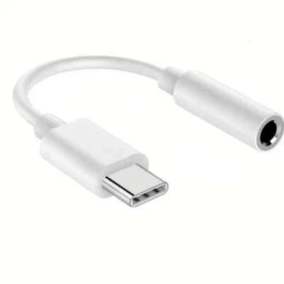ADATTATORE USB-C A JACK 3,5 mm PER CUFFIE CAVO UNIVERSALE AUX - Immagine 1 di 4