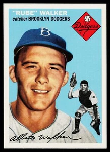 1995 Topps Rube Walker Brooklyn Dodgers 1954 Topps Reprint Card No.153 - Bild 1 von 2