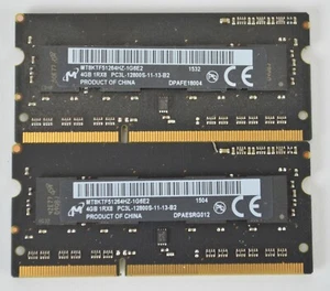 8GB Kit (2 x 4GB) PC3L-12800S DDR3 RAM Memory for Apple MacBook Pro iMac Various - Picture 1 of 1