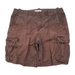 Vintage Mossimo Cargo Supply Shorts Y2K Herren Gr. 38 Utility Grunge Skate braun - Bild 1 von 16