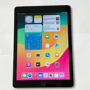Apple iPad 9.7 2018 32GB Space Grey Wi-Fi + 4G Network Unlocked Tablet Grade D - Picture 1 of 17