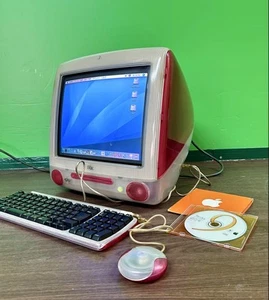 Apple iMac G3 pierwotnie wydany zestaw obroży truskawkowych - Zdjęcie 1 z 24