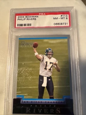 2004 年 Bowman - Philip Rivers #113 (RC) — 第 1/2 张图片