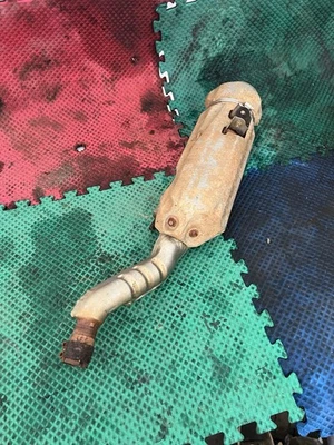 Silenciador de tubo de escape Honda Rancher 420 Trx420fpe 2010 4x4 dirección asistida eléctrica lata deslizable Foto 1 de 4